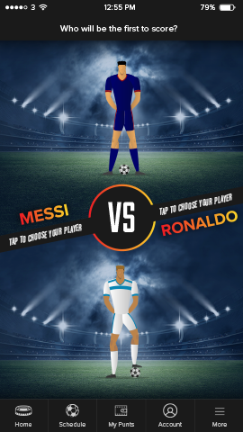 Choose your football player