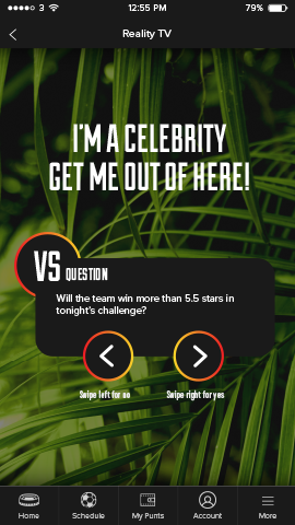 Voting screen